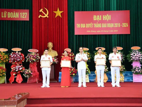 Lữ đoàn 127: Đại hội thi đua Quyết thắng giai đoạn 2019-2024