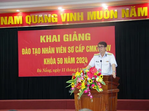 Vùng 3 Hải quân khai giảng lớp đào tạo nhân viên sơ cấp chuyên môn kỹ thuật - nghiệp vụ khóa 50