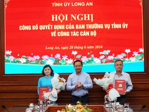 Bổ nhiệm nhân sự tại Long An, Đồng Tháp