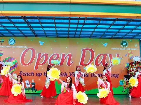 Sắc màu ngày hội Open Day tại Trường Mầm non Victoria Thăng Long Preschool