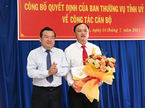 Tây Ninh, Bạc Liêu kiện toàn nhân sự mới