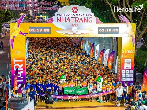 Herbalife Việt Nam đồng hành cùng giải VnExpress Marathon Nha Trang lần thứ 3 liên tiếp