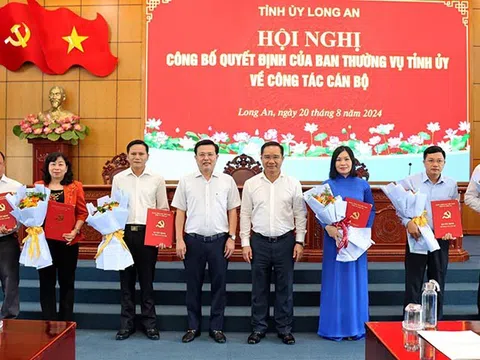 Bổ nhiệm nhân sự mới tại Long An, Kon Tum