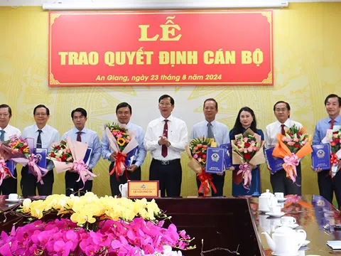 Luân chuyển, chỉ định nhân sự mới tại An Giang và Tây Ninh