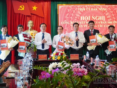 TP. Hồ Chí Minh, Đắk Nông bổ nhiệm cán bộ mới