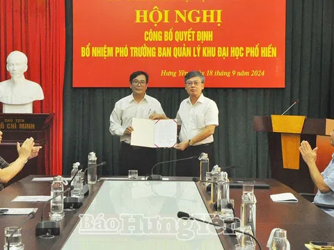 Bổ nhiệm cán bộ tại Hưng Yên, An Giang