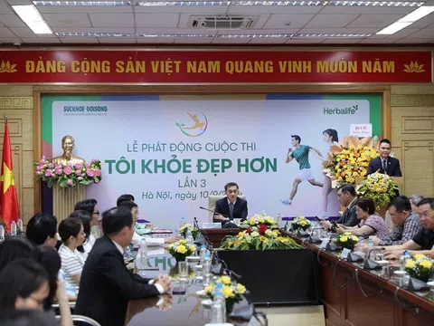 Cuộc thi “Tôi khỏe đẹp hơn” lần 3 có tổng giải thưởng lên đến 180 triệu đồng