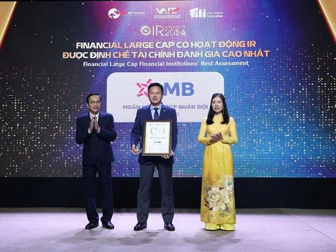 Ngân hàng TMCP Quân đội nhận “cú đúp” giải thưởng tại IR Awards 2024