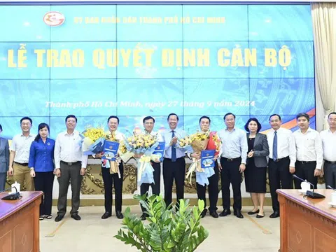 Bổ nhiệm cán bộ tại TP. HCM, Bình Thuận