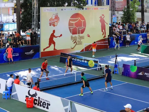 Giải Pickleball Cúp Quán Ngon Ba Miền tổ chức thành công tốt đẹp