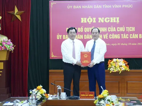 Bổ nhiệm nhân sự mới tại Lai Châu, Vĩnh Phúc