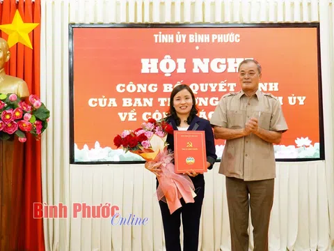 Bổ nhiệm cán bộ mới tại Bình Phước, Đồng Nai