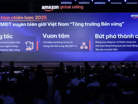 Amazon Global Selling Việt Nam công bố trọng tâm chiến lược 2025 – Thúc đẩy TMĐT xuyên biên giới Việt Nam cất cánh toàn cầu