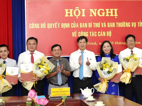 Kiện toàn cán bộ mới tại Tây Ninh, Quảng Bình