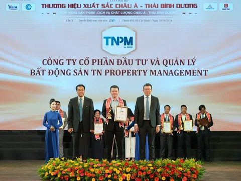 TNPM vinh dự nhận cúp vàng giải thưởng "Thương hiệu Châu Á Thái Bình Dương 2024"