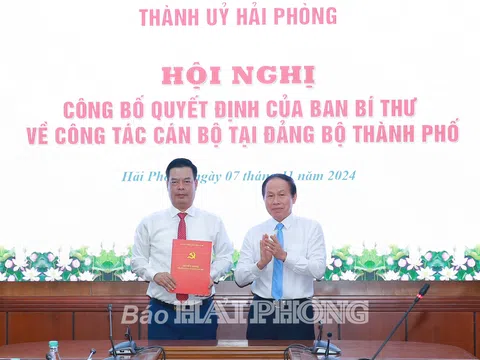 Điều động, bổ nhiệm cán bộ tại Hưng Yên và Hải Phòng