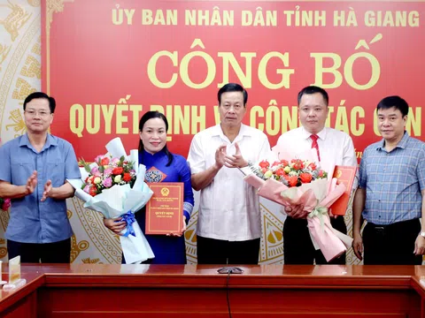 Hà Giang, Đắk Nông bổ nhiệm cán bộ mới