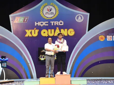 Nguyễn Trần Thanh Thiện đạt quán quân Học trò xứ Quảng lần thứ 7, năm 2024