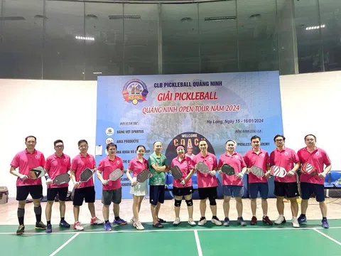 Hướng tới Giải Vô địch Pickleball tỉnh Quảng Ninh mở rộng năm 2024