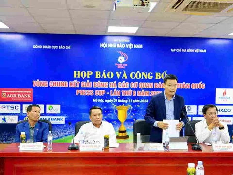 Press Cup 2024: Sân chơi thể thao lớn của những người làm báo