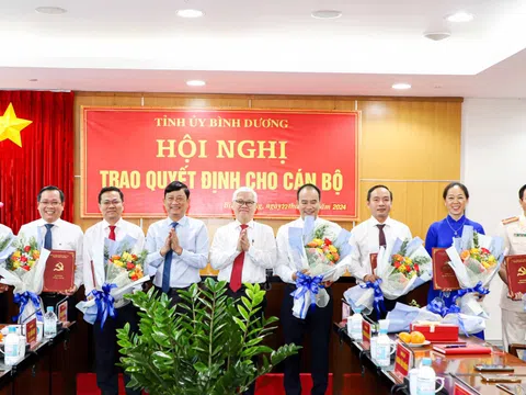 Bổ nhiệm nhân sự tại Bình Dương, Đắk Nông