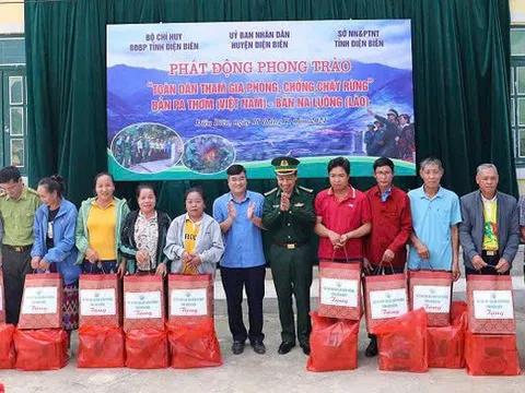 Cùng chung tay bảo vệ rừng biên giới Việt - Lào