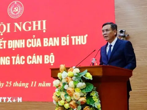 Ông Trần Thắng giữ chức Phó Bí thư Đảng ủy Khối Doanh nghiệp Trung ương