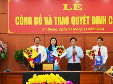 Kiện toàn cán bộ mới tại An Giang, Gia Lai