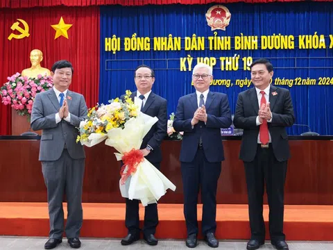 Ông Bùi Minh Thạnh được bầu giữ chức Phó Chủ tịch UBND tỉnh Bình Dương