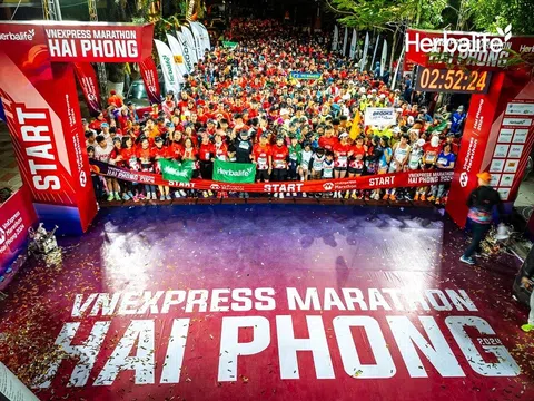 Herbalife Việt Nam đồng hành cùng VnExpress Marathon Hải Phòng để khuyến khích lối sống năng động lành mạnh