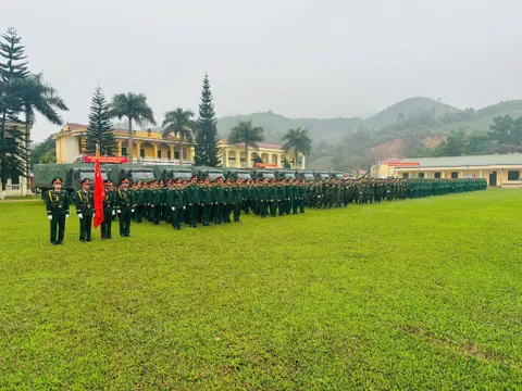 Sư đoàn 355 ( Quân khu 2) ra quân huấn luyện năm 2025