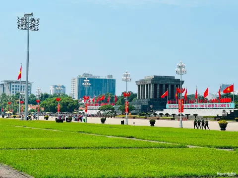 Quảng trường Ba Đình sẽ mở rộng diện tích hơn 7.000m2