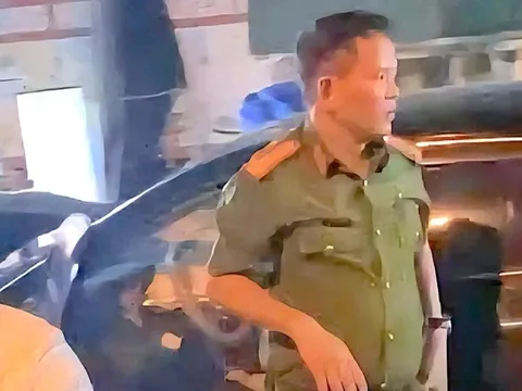 Cách chức Trung tá say xỉn gây tai nạn liên hoàn