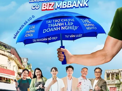 BIZ MBBank ra mắt gói giải pháp "lên doanh nghiệp không khó" dành riêng cho hộ kinh doanh