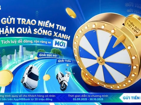 Ngân hàng TMCP Quân đội triển khai chương trình “Tích luỹ dễ dàng - Rộn ràng xe mới”