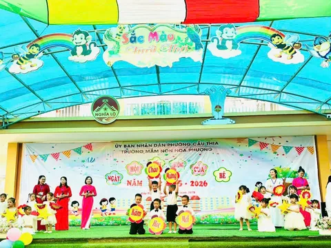 Trường Mầm non Hoa Phượng: Nỗ lực đổi mới, hướng tới mục tiêu lấy trẻ làm trung tâm