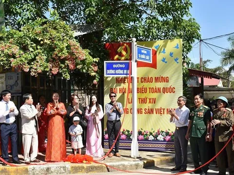 Điện Biên tri ân danh nhân, văn nghệ sĩ, anh hùng liệt sĩ bằng việc đặt tên 6 tuyến đường mới