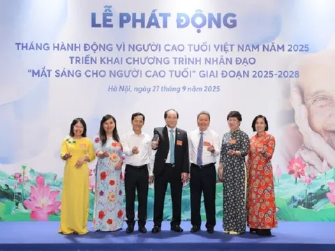 Hội Người cao tuổi Việt Nam và Bộ Y tế tổ chức Lễ phát động Tháng hành động vì Người cao tuổi Việt Nam năm 2025