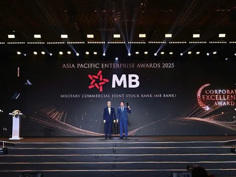 Ngân hàng Quân đội lần thứ 6 liên tiếp được vinh danh “Doanh nghiệp xuất sắc châu Á”