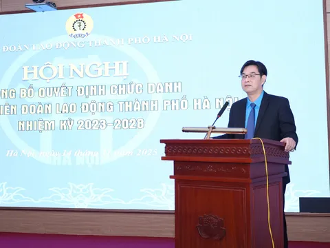 Chân dung tân Chủ tịch Liên đoàn Lao động thành phố Hà Nội 