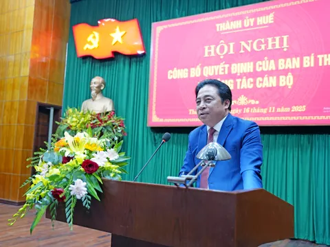 Ông Nguyễn Khắc Toàn làm Phó Bí thư Thành uỷ Huế