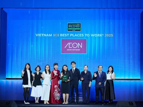 Aeon thuộc “Top 10 nơi làm việc tốt nhất Việt Nam”