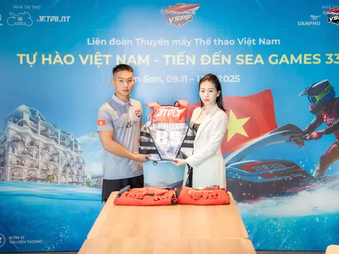 Đội tuyển Jet Ski Việt Nam hoàn thành đợt tập huấn nước rút, sẵn sàng cho SEA Games 33