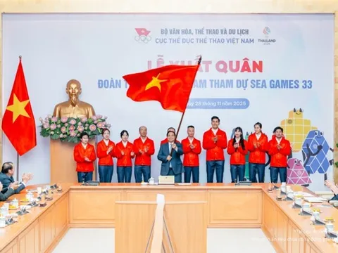 Herbalife Việt Nam đồng hành Ủy ban Olympic Việt Nam tổ chức Lễ xuất quân Đoàn Thể thao Việt Nam tham dự SEA Games 33