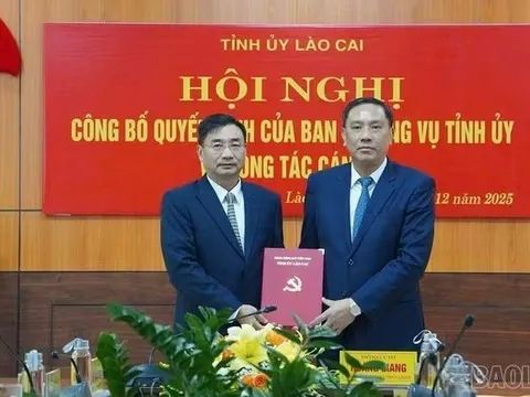 Lào Cai, Lạng Sơn bổ nhiệm nhân sự lãnh đạo mới