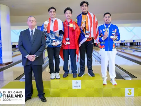 Tấm huy chương vàng gây sốt SEA games 33 của nam sinh Việt 