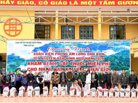 Lào Cai: Xuân Biên Phòng ấm lòng dân bản