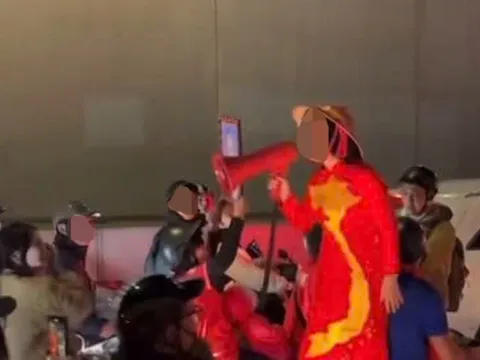 Vụ người phụ nữ cầm loa hô hào đua xe tại Hà Nội: Công an nói gì?