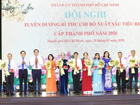 TP.HCM vinh danh 233 Bí thư Chi bộ tiêu biểu, lan tỏa tinh thần trách nhiệm ở cơ sở