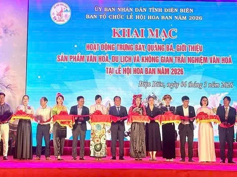 Điện Biên khai mạc không gian trưng bày sản phẩm văn hóa, du lịch